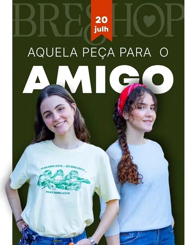 Amigas garimpando juntas no BreShop